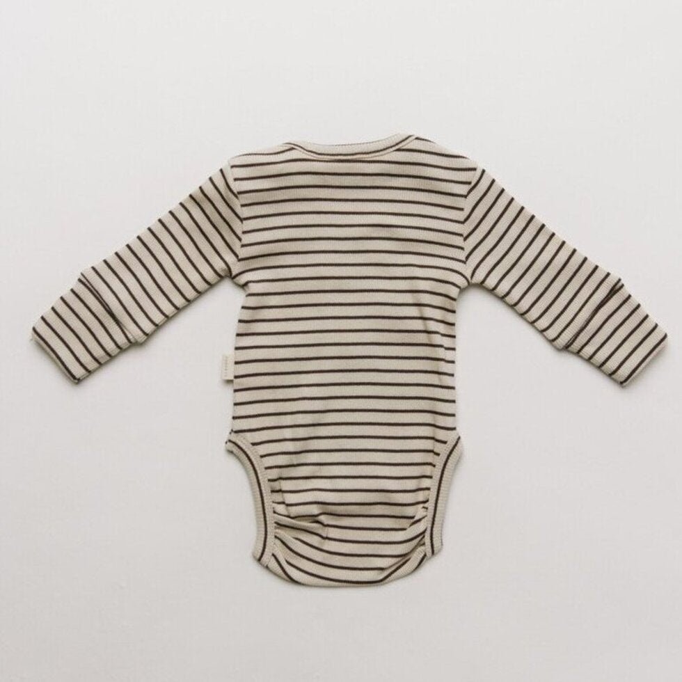 Milking It® Coco Stripe Bodysuit – Biologisch Katoen – Claude & Co
