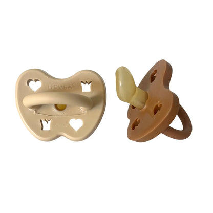 Pacifiers - Natural Rubber - 3-36 months - 2 pack - Orthodontic - Hevea