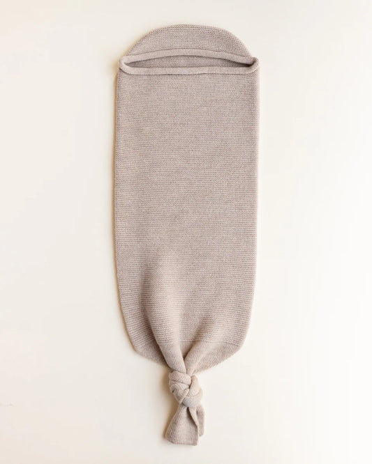 Cocoon - Sand - Merinowol - HVID - bovenaanzicht 