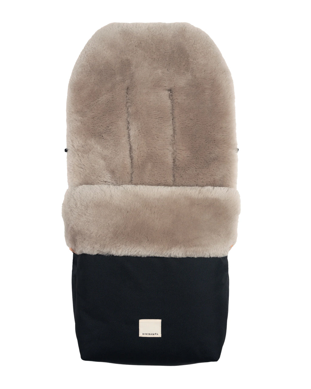 Toast Puffmuff – Luxe kinderwagenvoetenzak van merino schapenvacht – BINIBAMBA