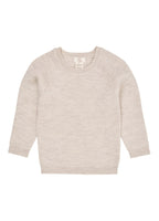 Copenhagen Colors - Merino Classic Rib Knit - Baby Truitje - 100% merinowol - voorkant ecru