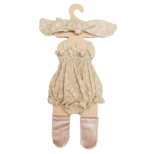 Puppenkleidung - Bio-Baumwolle - Puppen 32-36 cm - Mrs Ertha