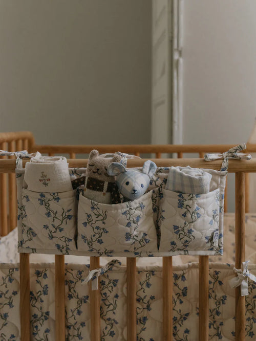 Bed organizer/bedzak Bell Flower - 43 x 18 cm - Biologsch katoen - Garbo&Friends - productfoto