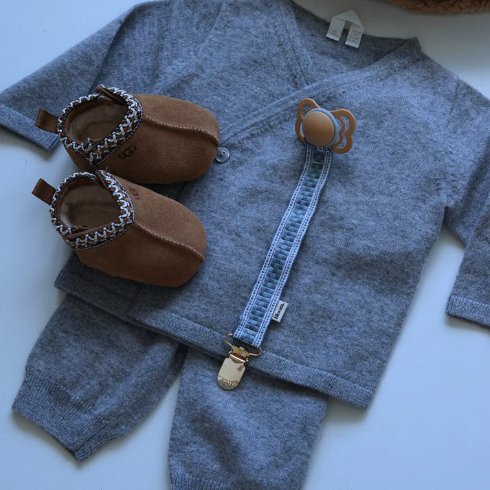Schnullerkette Boston - Handgefertigt - Baby Bloom Clips
