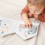 Interactief boekje 'Thuis' - Elphee's home board book - Deer friends - Colour mix - Done by Deer - productfoto - afbeelding 3