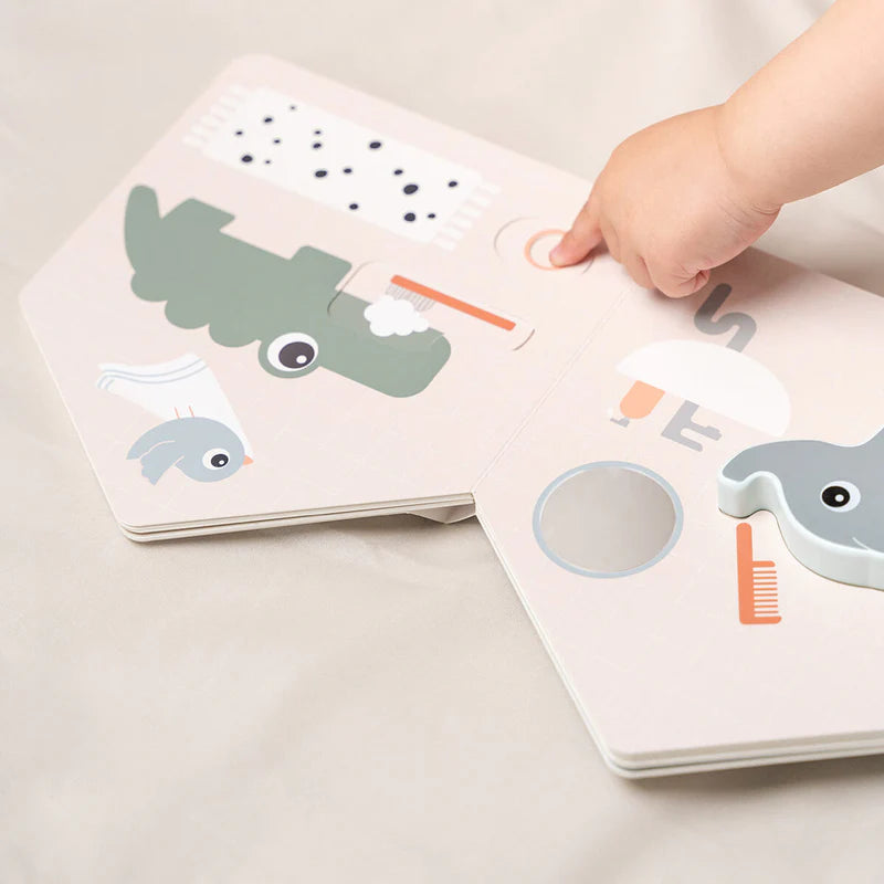 Interactief boekje 'Thuis' - Elphee's home board book - Deer friends - Colour mix - Done by Deer - productfoto - afbeelding 4