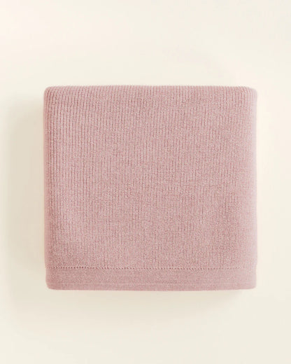 Baby Blanket - Felix Blanket - Merino wool - HVID
