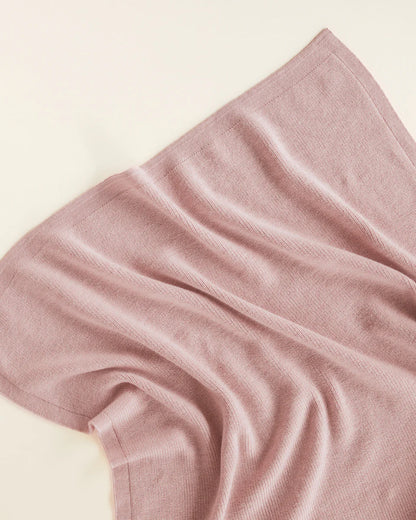 Baby Blanket - Felix Blanket - Merino wool - HVID