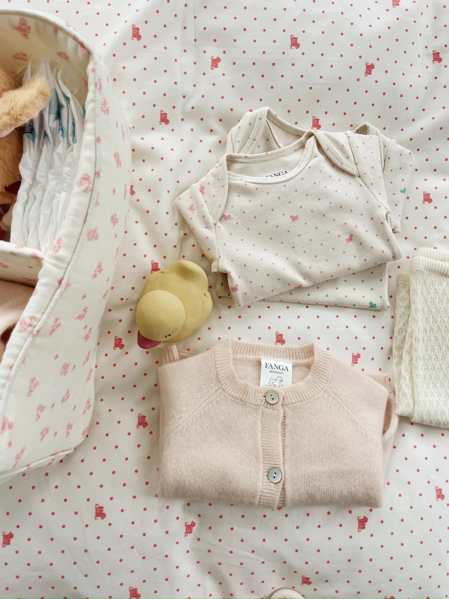 Savora Cardigan - Creole pink - Wollen Baby Vestje - Wol - Konges Sløjd
