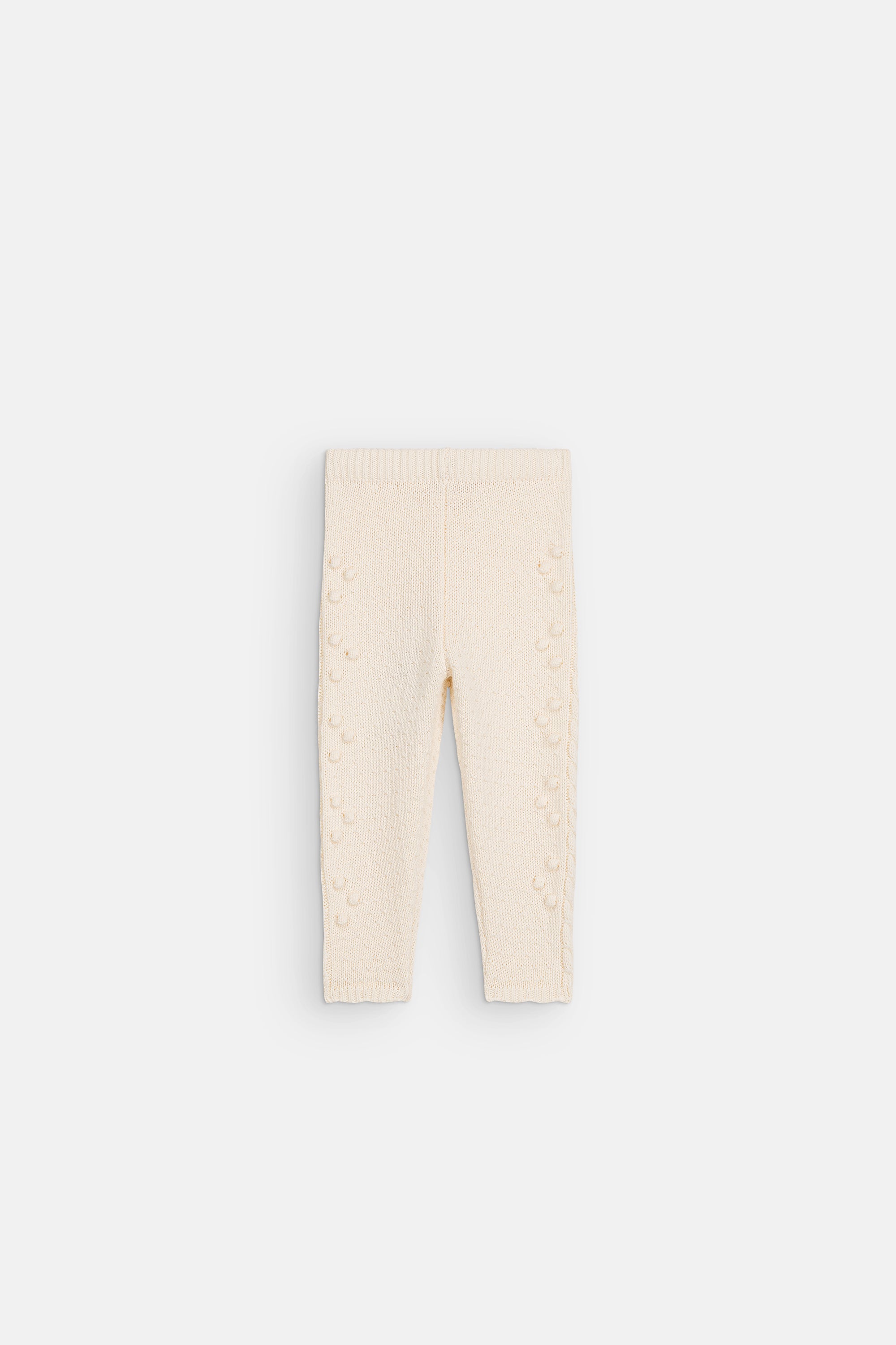 Gebreide babylegging Molda - Katoen - Cream - Louise Misha - productfoto