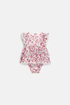 Romper jurkje Lena - Biologisch katoen - Cream Floral Haven - Louise Misha - productfoto - afbeelding 2