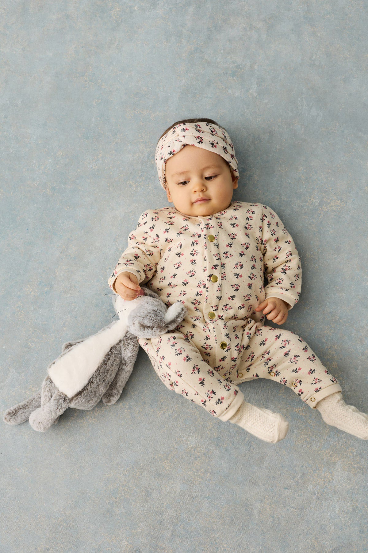 Babypakje Helene - Biologisch katoen - Cream Pink Sorrel - Louise Misha - productfoto - afbeelding 3