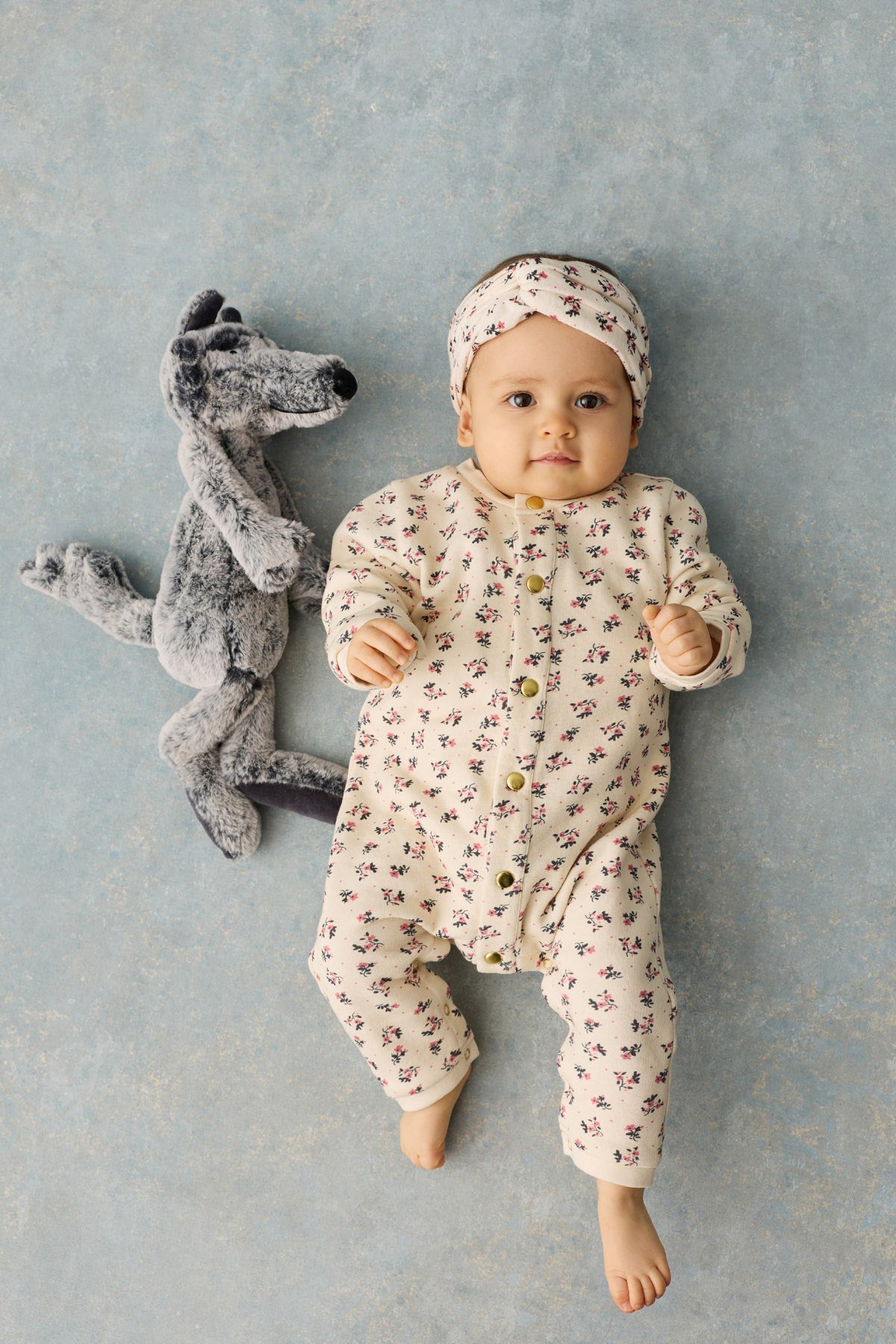 Babypakje Helene - Biologisch katoen - Cream Pink Sorrel - Louise Misha - productfoto - afbeelding 5