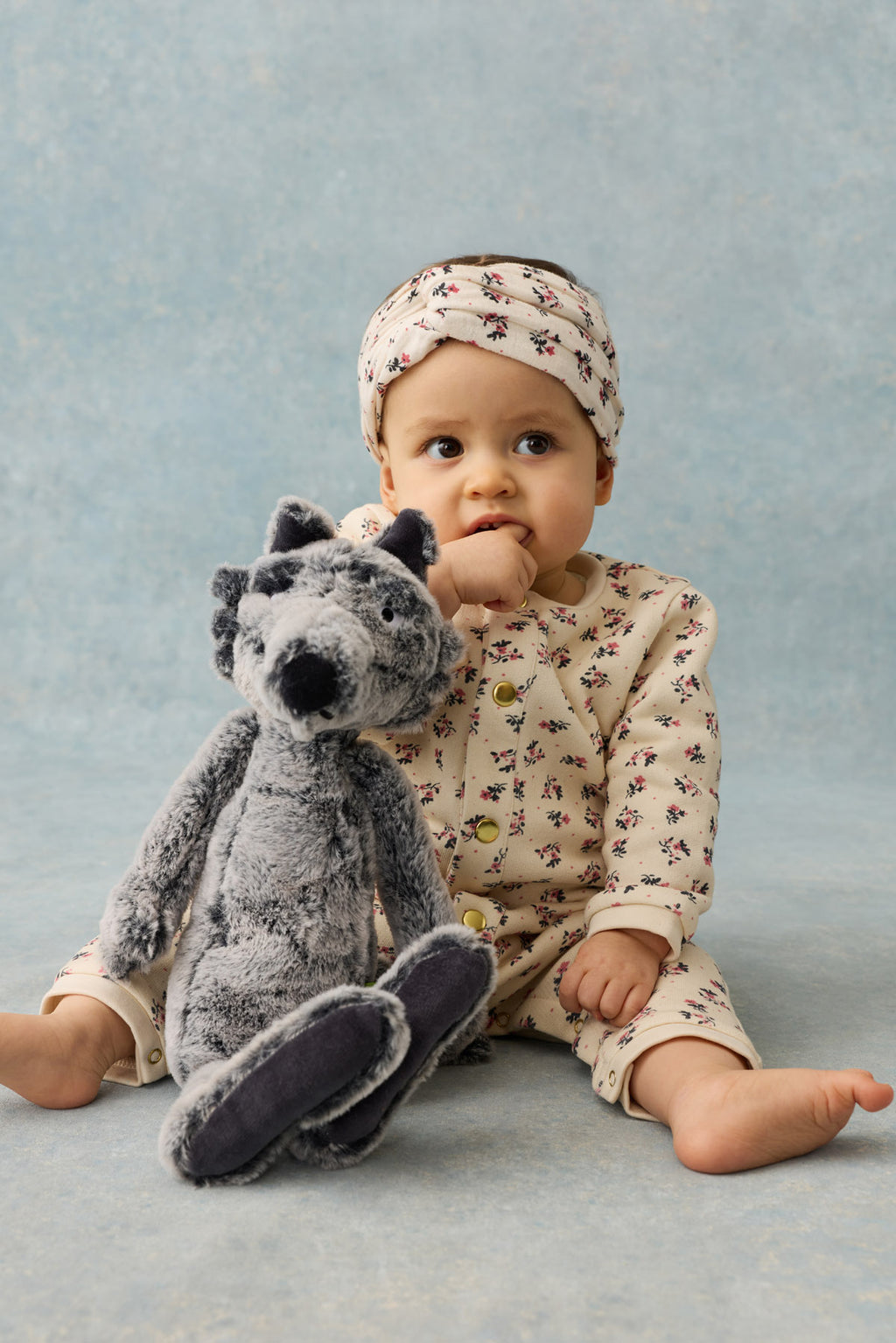 Babypakje Helene - Biologisch katoen - Cream Pink Sorrel - Louise Misha - productfoto
