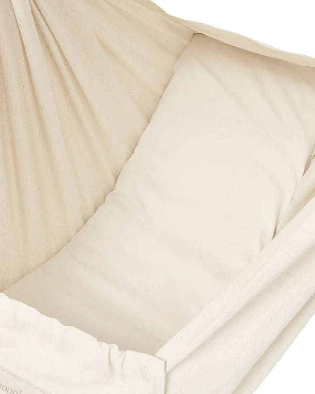 Hoeslaken baby hammock - Fitted sheet - Biologisch katoen - Moonboon - detail