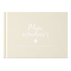 Baby invulboekje - Mijn echofoto´s - Linnen Beige - Fyllbooks - productfoto