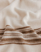 Baby dekentje - Gilbert - Merino wol - HVID - productfoto - afbeelding 4