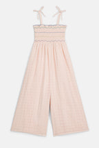 Jumpsuit - Overall Morli - Biologisch katoen/Dobby - Cream - Louise Misha - productfoto