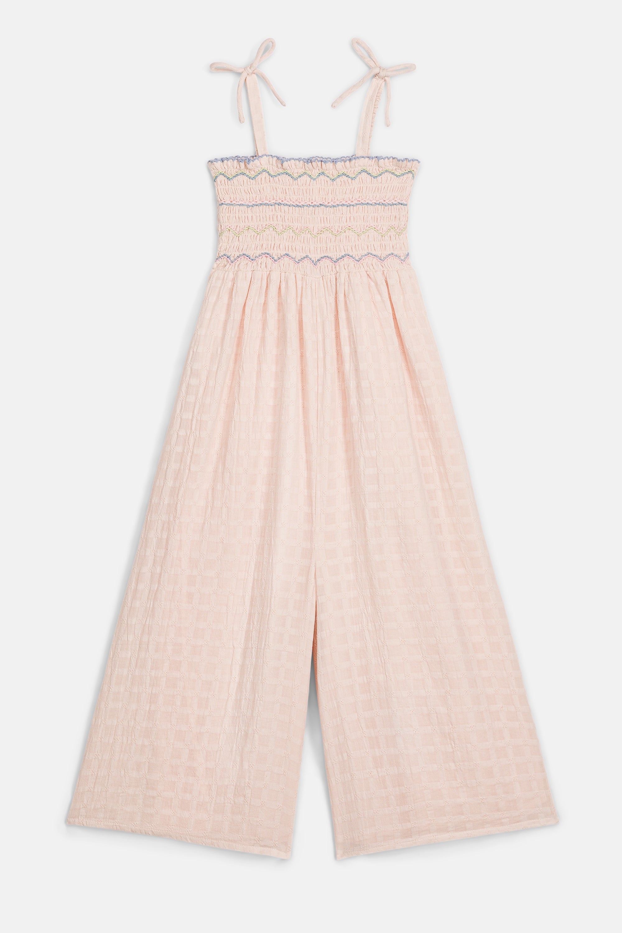 Jumpsuit - Overall Morli - Biologisch katoen/Dobby - Cream - Louise Misha - productfoto