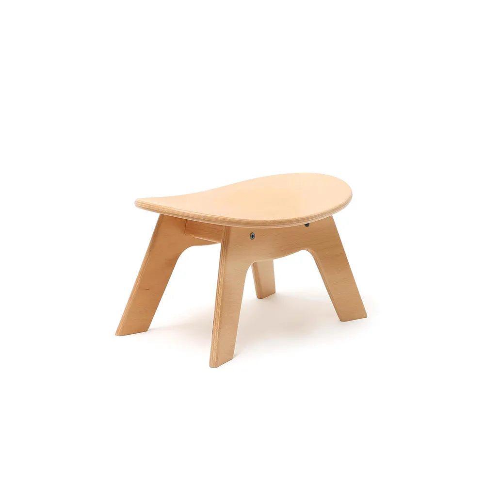 HIBO kinderkrukje - houten opstapje van beukenhout - Charlie Crane - productfoto - afbeelding 2