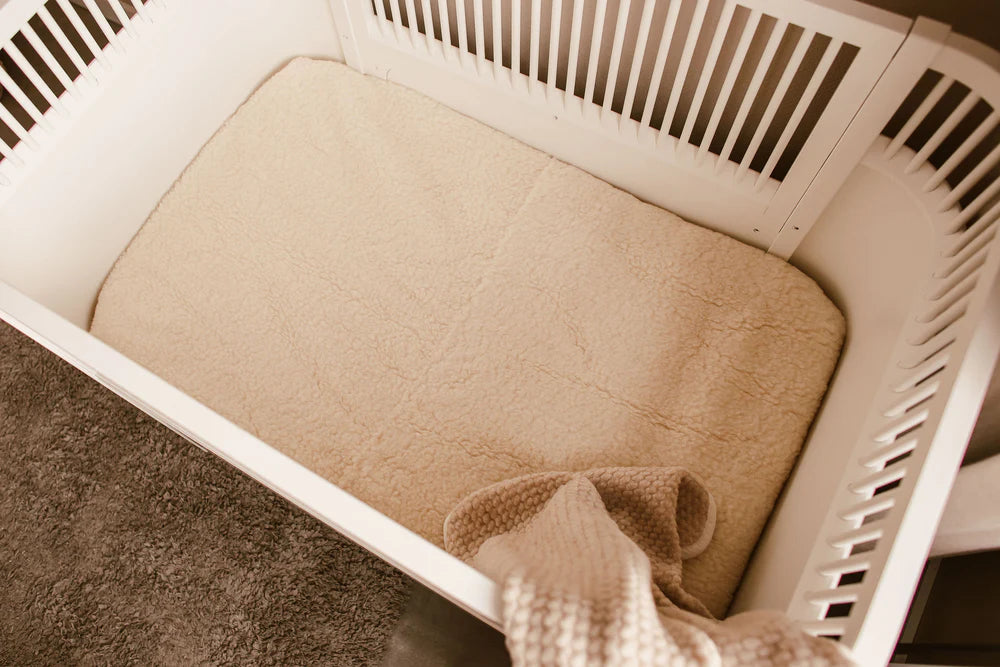 Hoeslaken baby-/kinderbed - Merinowol - Kico Label - productfoto