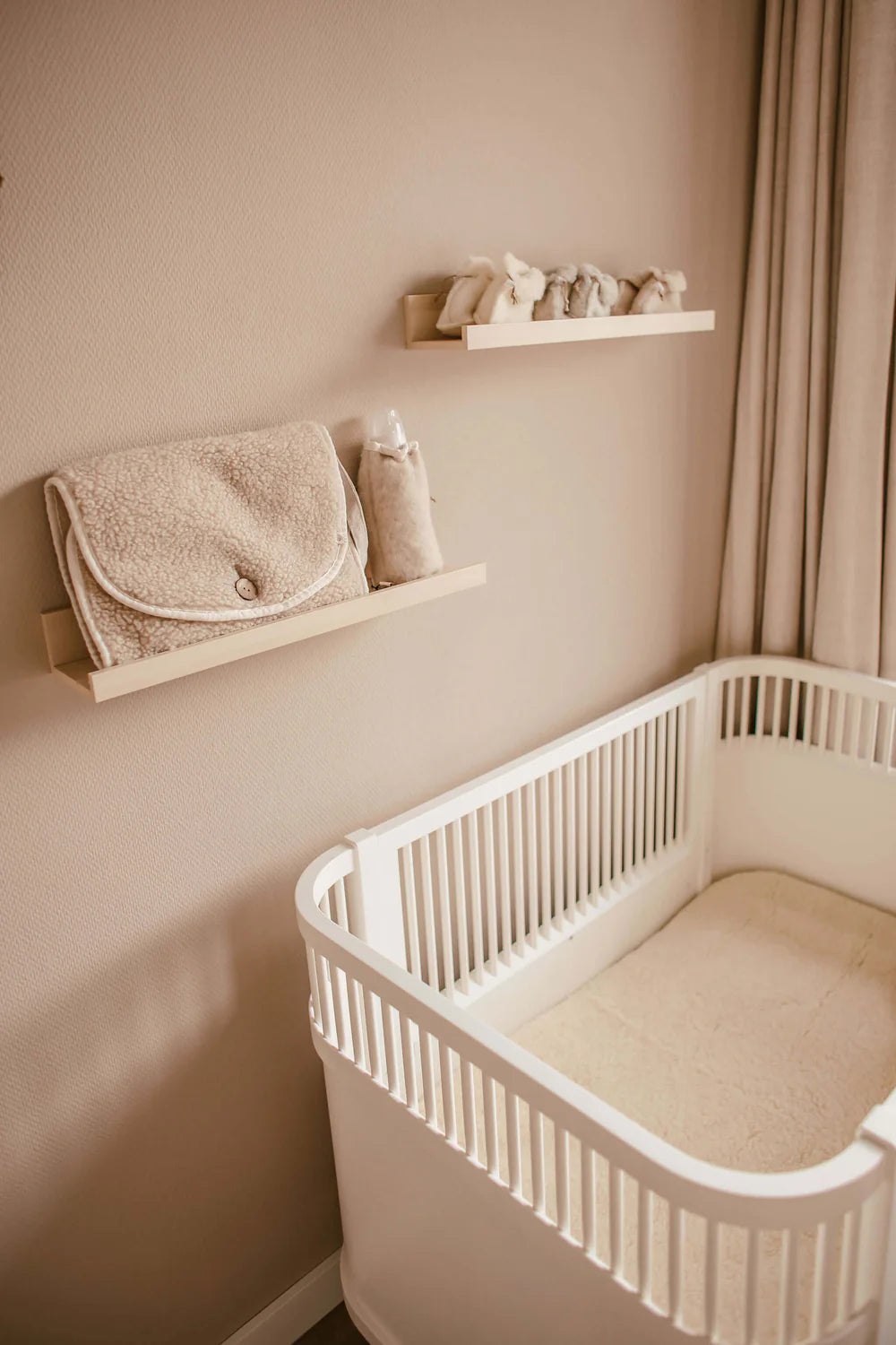 Hoeslaken baby-/kinderbed - Merinowol - Kico Label - productfoto - afbeelding 4