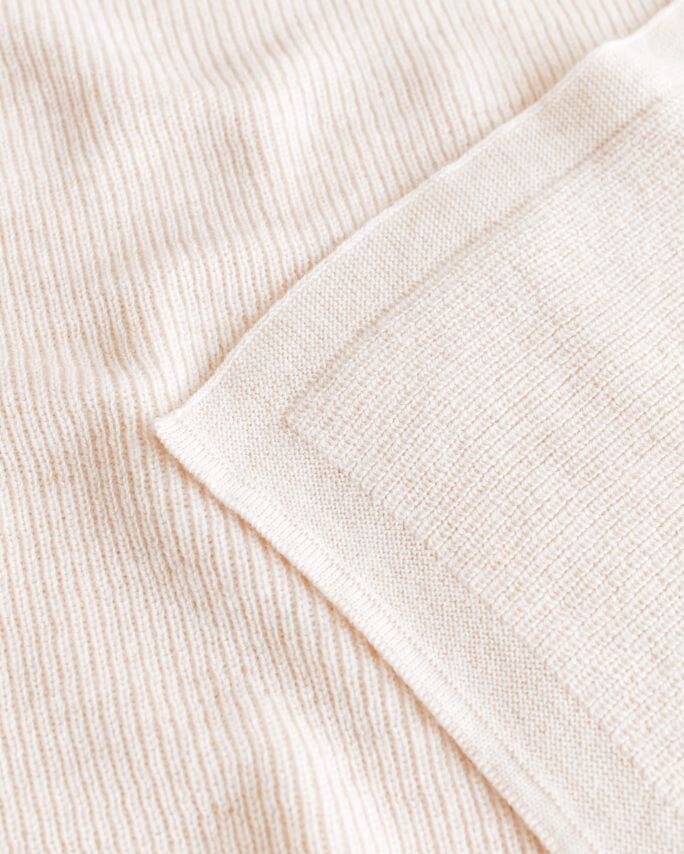 Baby Dekentje - Felix Blanket - Merinowol - HVID - productfoto - afbeelding 7