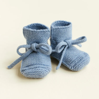 Booties – Babyschuhe – Merinowolle – HVID