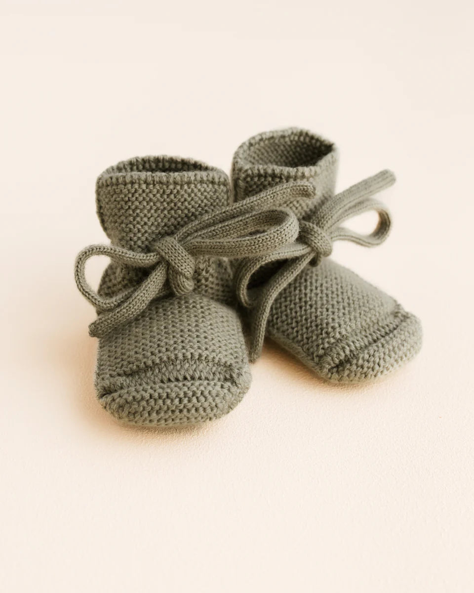 Booties – Babyschuhe – Merinowolle – HVID