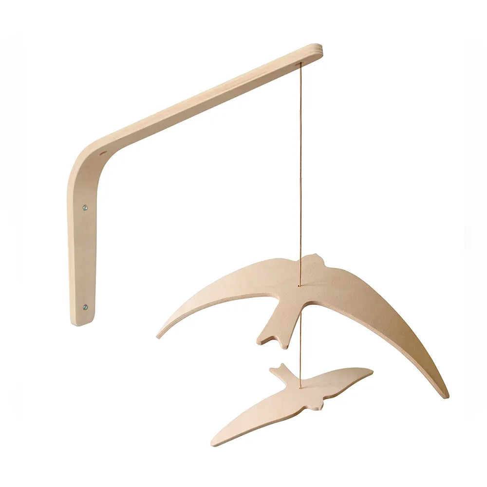 Muurbeugel KANO - houten wandhouder voor mobiel of hemeltje - Charlie Crane - productfoto - afbeelding 2