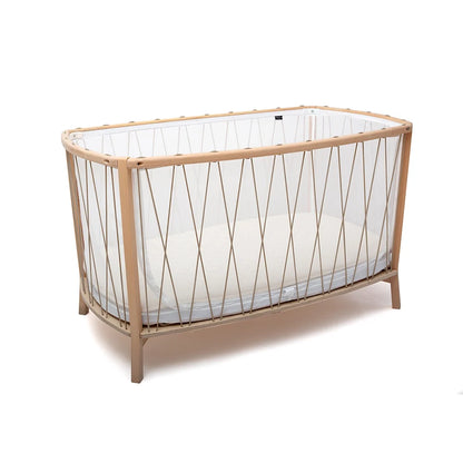 KIMI Evolving Baby Bed - Houten meegroei bed zonder spijlen 60x120 cm - Van 6 maanden tot 5 jaar - Charlie Crane