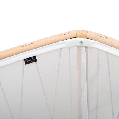 KIMI Evolving Baby Bed - Houten meegroei bed zonder spijlen 60x120 cm - Van 6 maanden tot 5 jaar - Charlie Crane