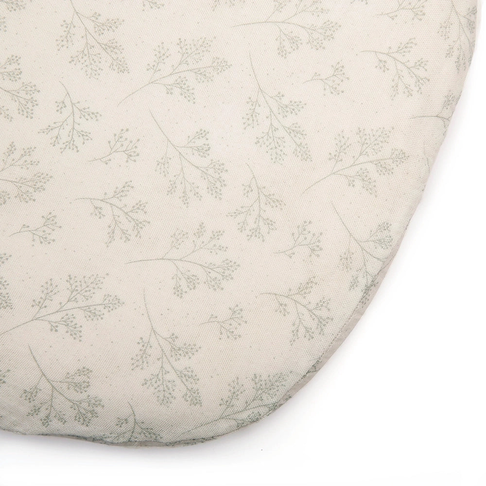 Fitted Sheet for KUMI Cradle & KUKO Moses Basket - Organic Cotton Gauze - Hoeslaken - Biologisch katoen - Charlie Crane - productfoto