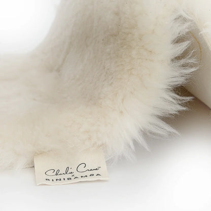 Sheepskin for LEVO Baby Rocker – 100% Merino Sheepskin - Charlie Crane x Binibamba