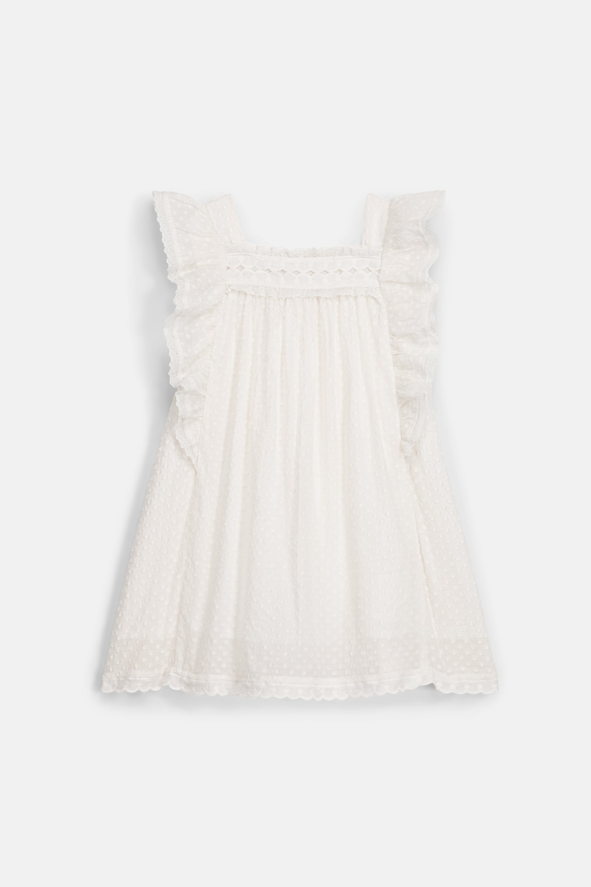 Jurkje Martia - Katoen - Off White/Wit - Louise Misha