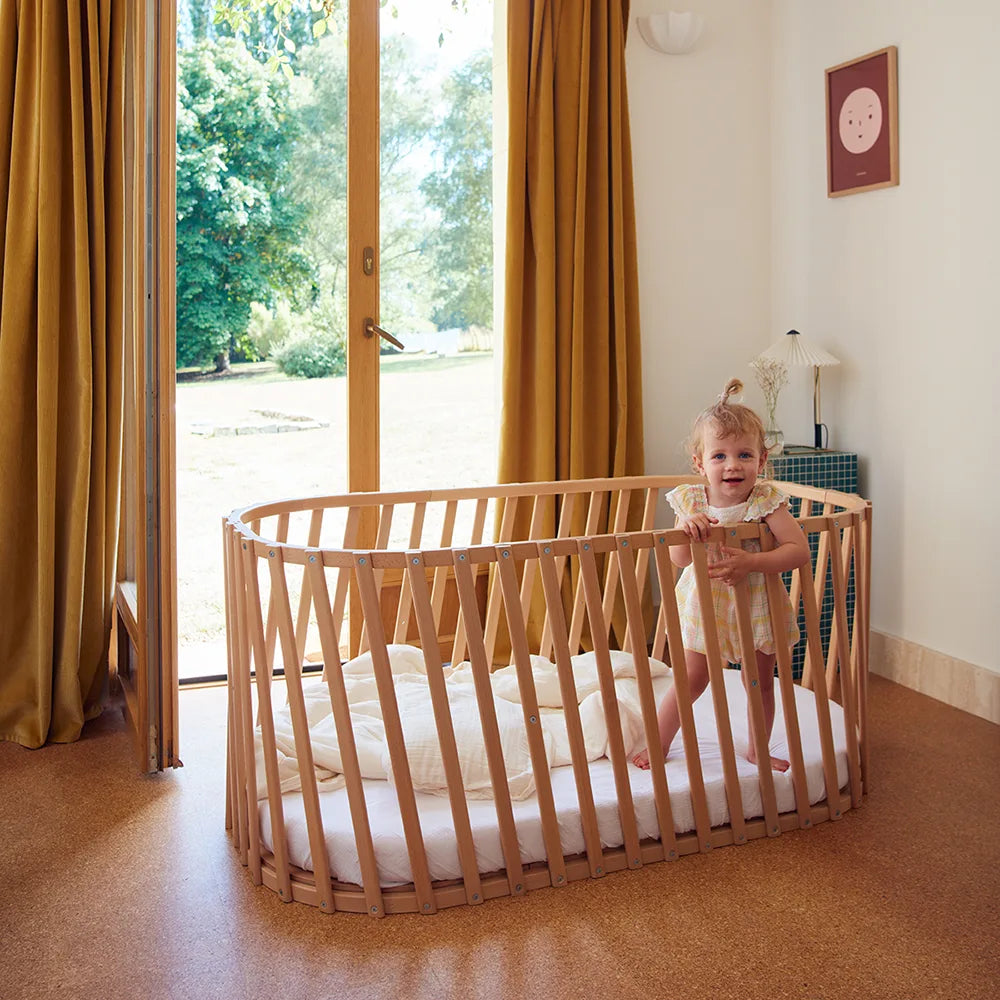 LUGO Bed Extension - Extension for LUGO Baby Bed to Junior Bed 70x140 cm - Charlie Crane