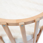 LUGO Evolving Wooden Baby Bed - Meegroeiend Houten Bed 70x90 / 70x140 cm - Van Geboorte tot 7 Jaar - Charlie Crane - productfoto - afbeelding 9
