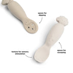 Oefen lepelset - Learning spoon set - Tiny farm - Sand - Done by Deer - verpakking - afbeelding 2