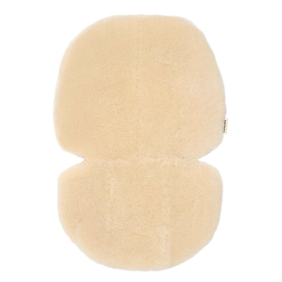 Merinowolle Kinderwagen-Einlage Snuggler® - Milk - BINIBAMBA