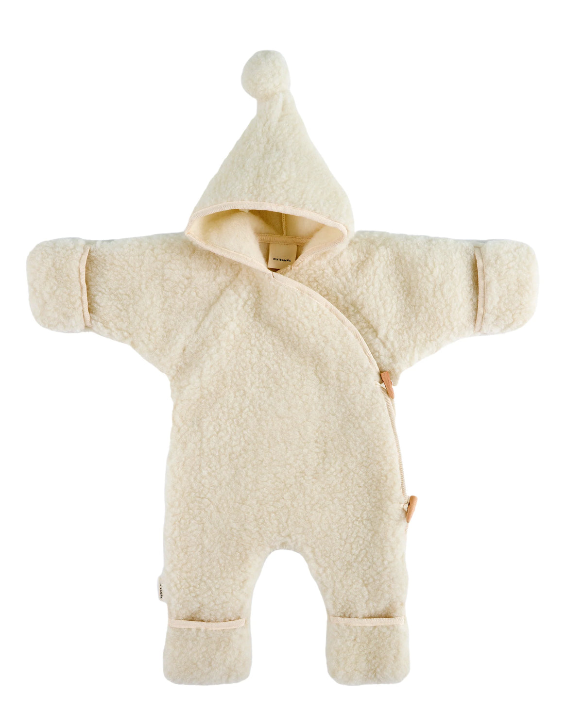 Merino Snugglesuit – Wollener Babyoverall aus 100% Merinowolle – BINIBAMBA