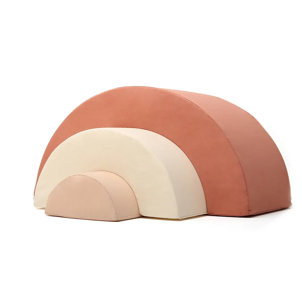 MILO foam speelset regenboog - montessori speelgoed van biologisch katoen - Charlie Crane - productfoto - afbeelding 11