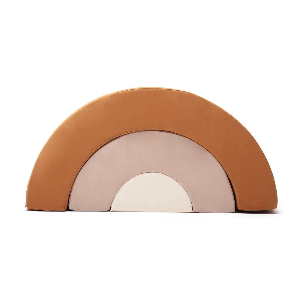 MILO foam speelset regenboog - montessori speelgoed van biologisch katoen - Charlie Crane - productfoto - afbeelding 4