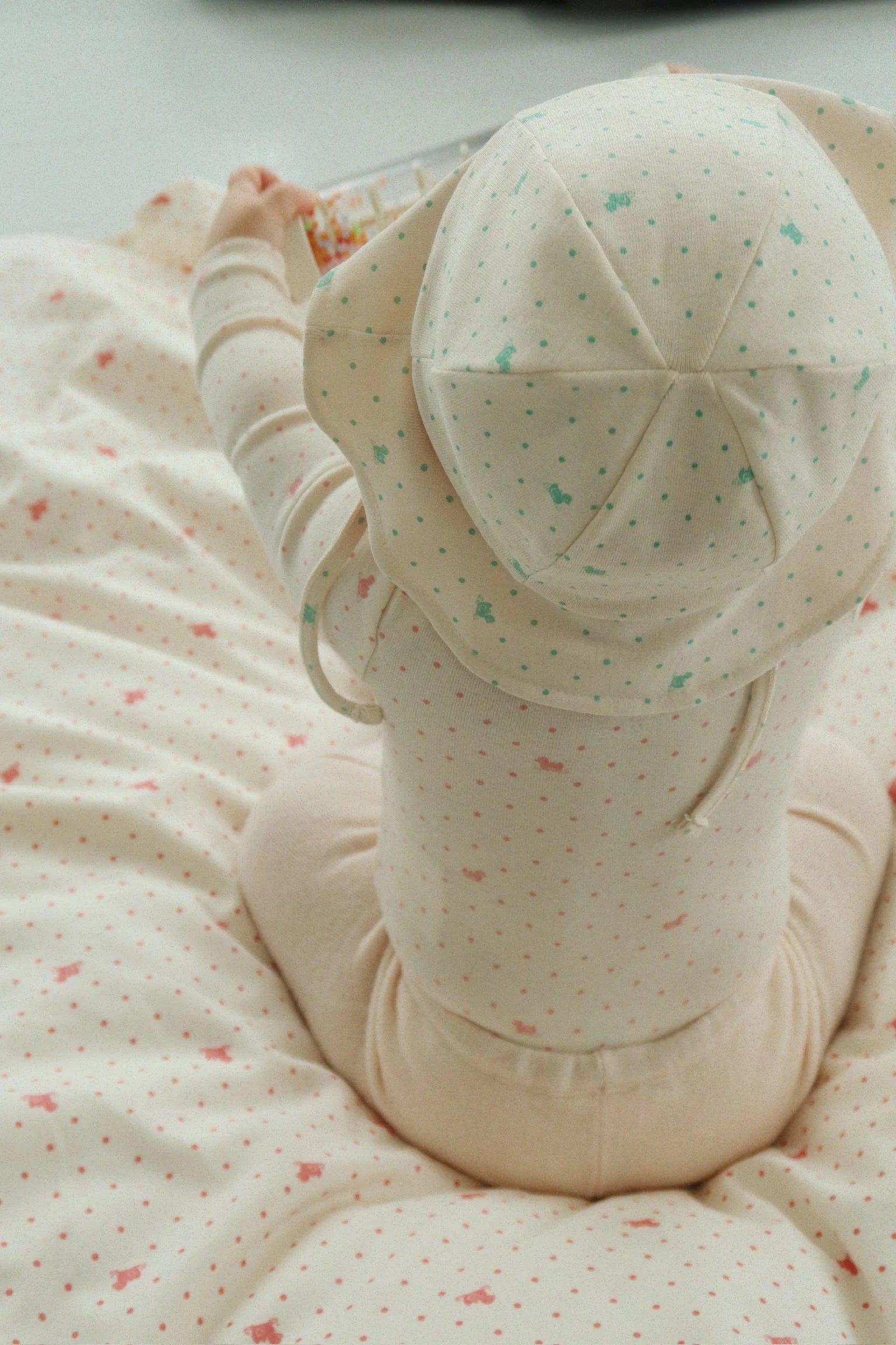 Savora Pants - Creole pink - Wijd baby broekje - 100% wol - Konges Sløjd
