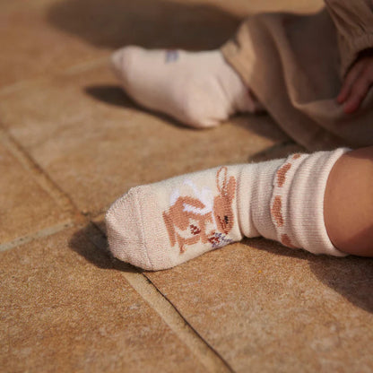 Baby sokjes - Konijntje/Martha - Bamboe mix - Dew/Roze - MP Denmark