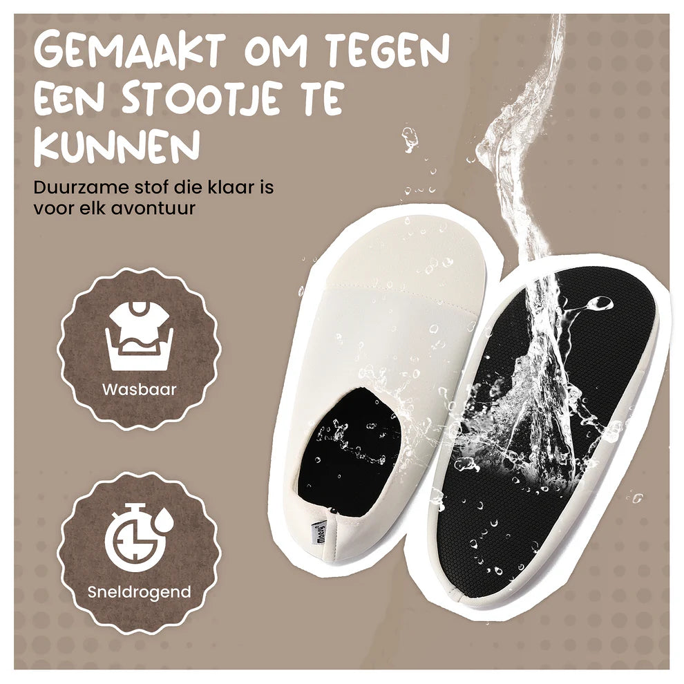 Anti-slip Shoes - Swim Shoes - Beige Ecru - Maesy