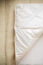 Matrastopper / onderdeken - Merinowol - Naturel - Kico Label - bovenkant - afbeelding 4