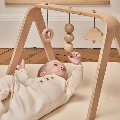 NAHO speelboog met houten speelgoed - Baby gym - Charlie Crane