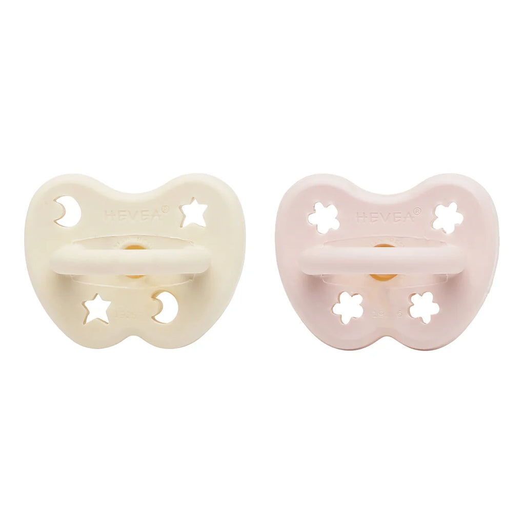 Speentjes - Natuurrubber - 3-36 maanden - 2 pack - Round - Hevea - productfoto - afbeelding 3