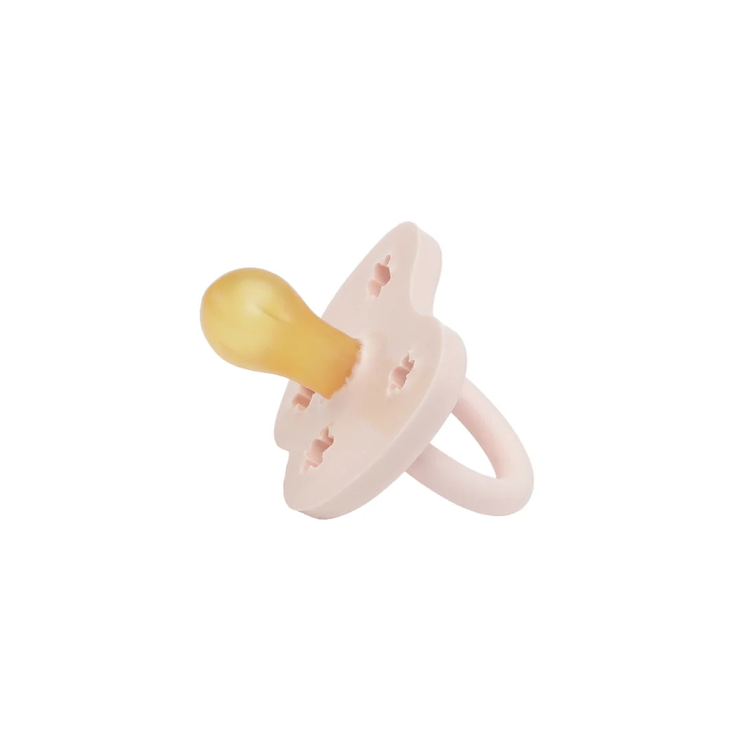 HEVEA Pacifier - Round - Speen - 100% natuurlijk rubber - 100% plasticvrij - productfoto - afbeelding 4