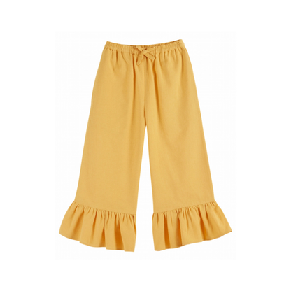 Trousers - Frilled Trousers - Cotton - Emile et Ida